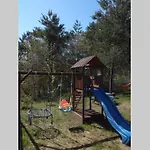 בית נופש Drewniany Nad Jeziorem W Sitnie Sitno (Pomerania)