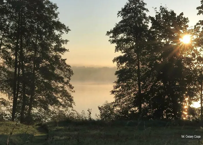 Drewniany Nad Jeziorem W Sitnie *